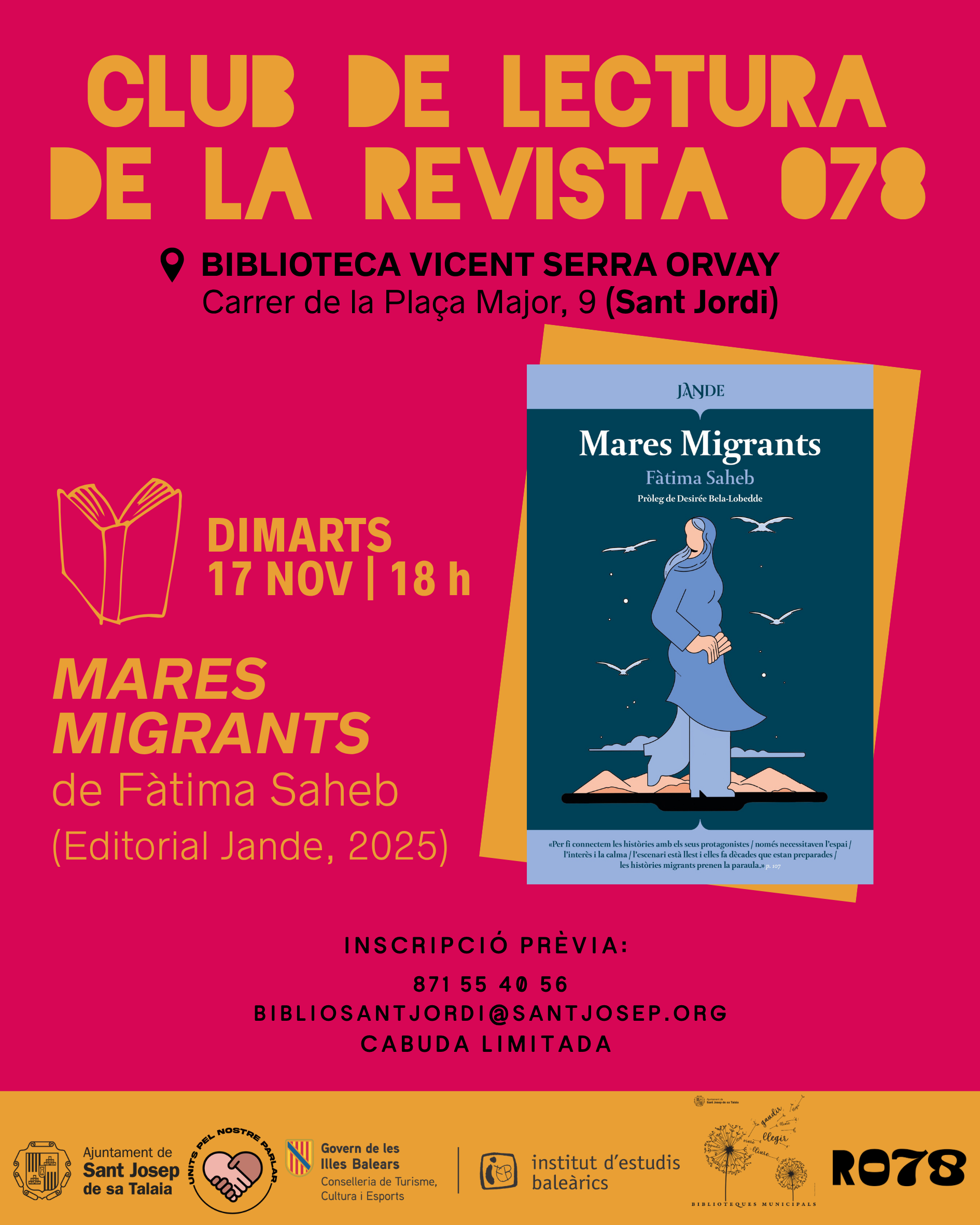 Tercera sessió Club de lectura Revista 078